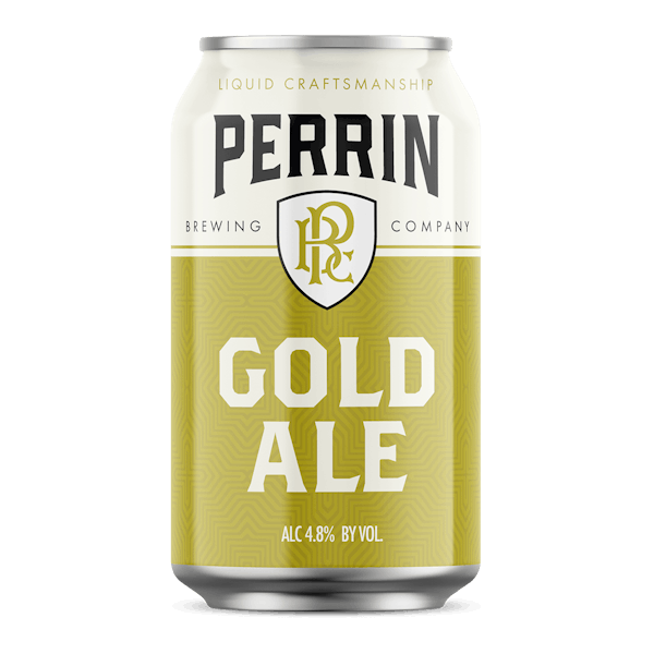GoldAle can mockup of Gold Ale