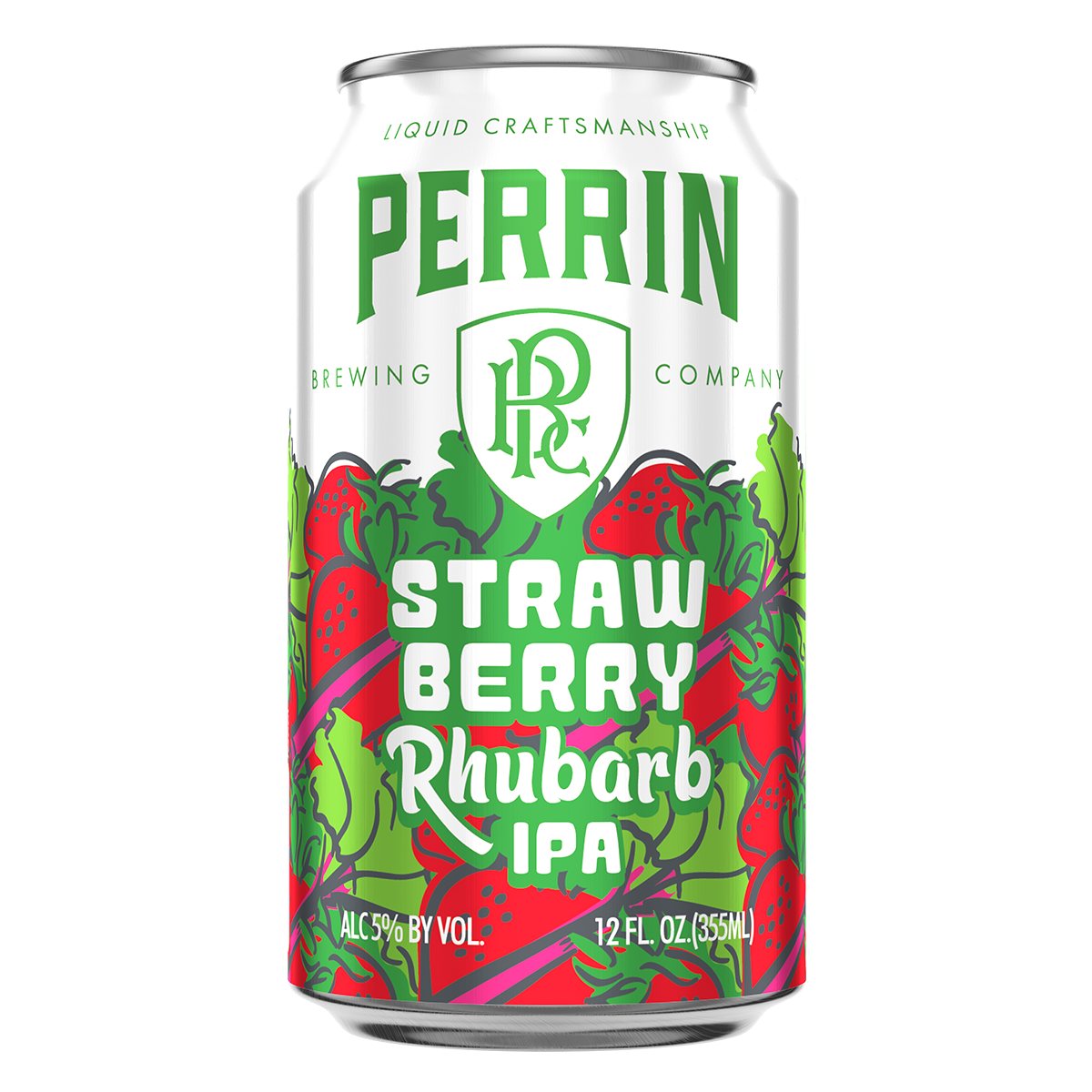 Strawberry Rhubarb IPA by Perrin Brewing