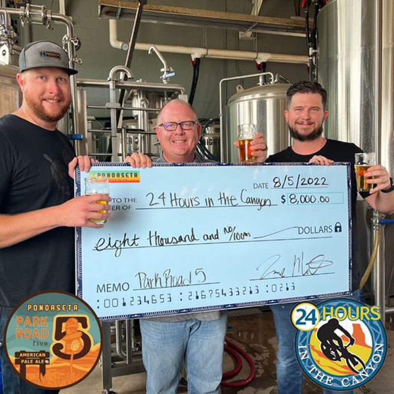 Pondaseta Donates Thousands to Cancer Survivors