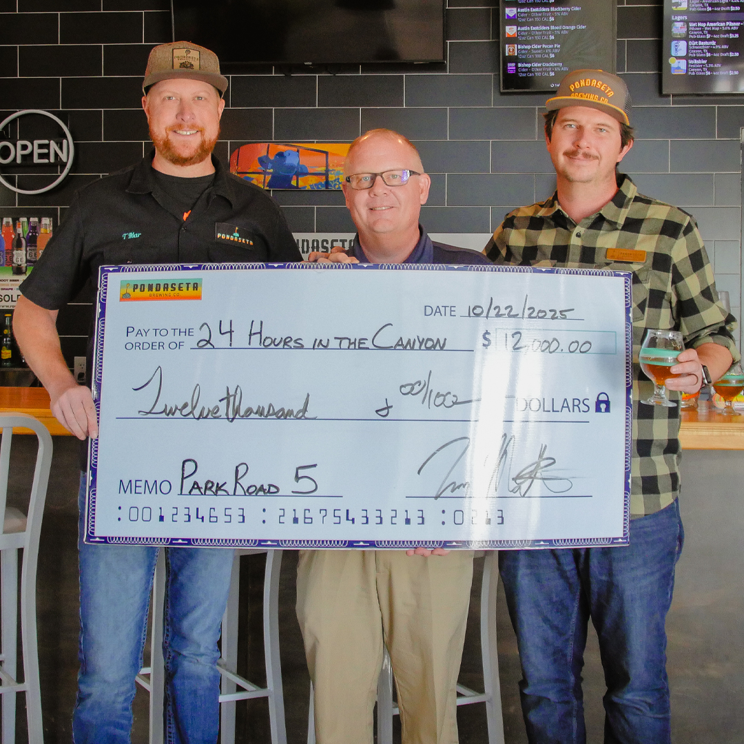 Pondaseta Brewing Co. Donates $12,000