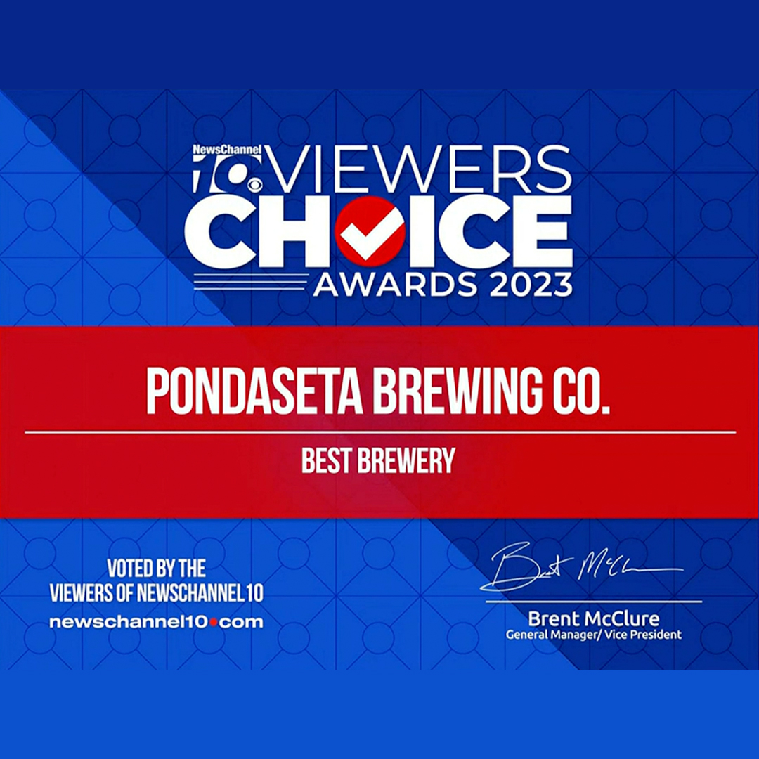 Pondaseta Wins Best Brewery