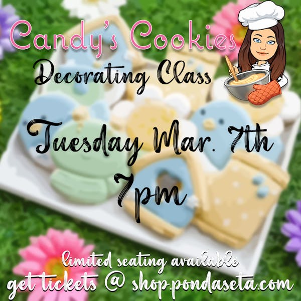 Candy’s Cookie Decorating Class