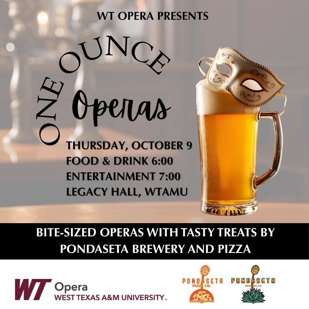 WT Opera Hosts Season Opener with Pondaseta
