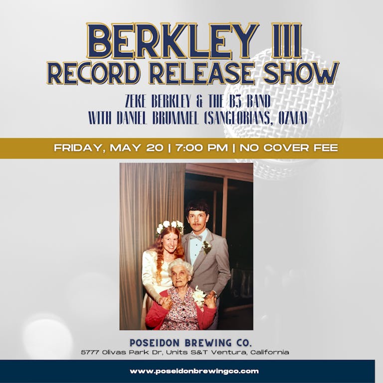 BERKLEY III Record Release Show