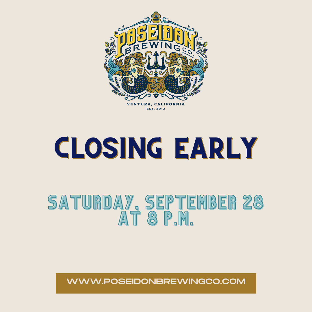 09/28 Closing Early at 8 p.m.