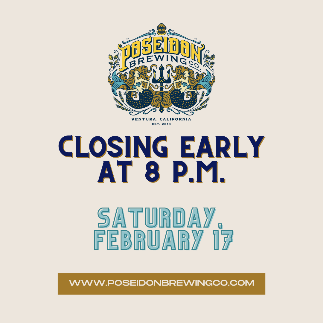 02/17 Closing Early at 8 p.m.