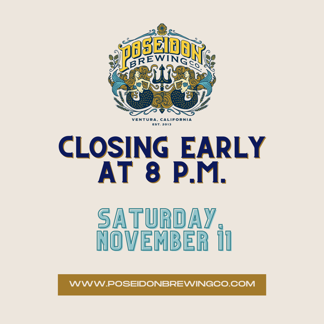 11/11 Closing Early at 8 p.m.