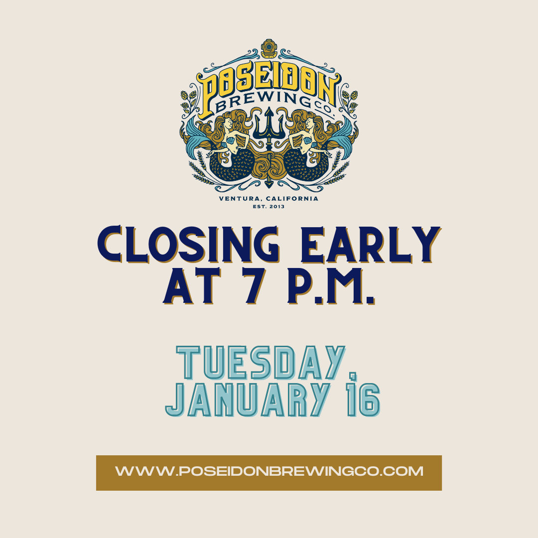 01/16 Closing Early at 7 p.m.