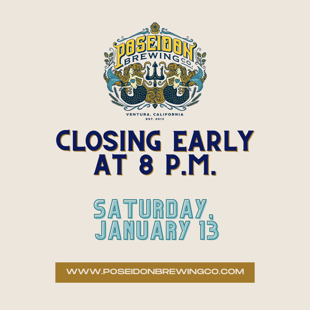 01/13 Closing Early at 8 p.m.