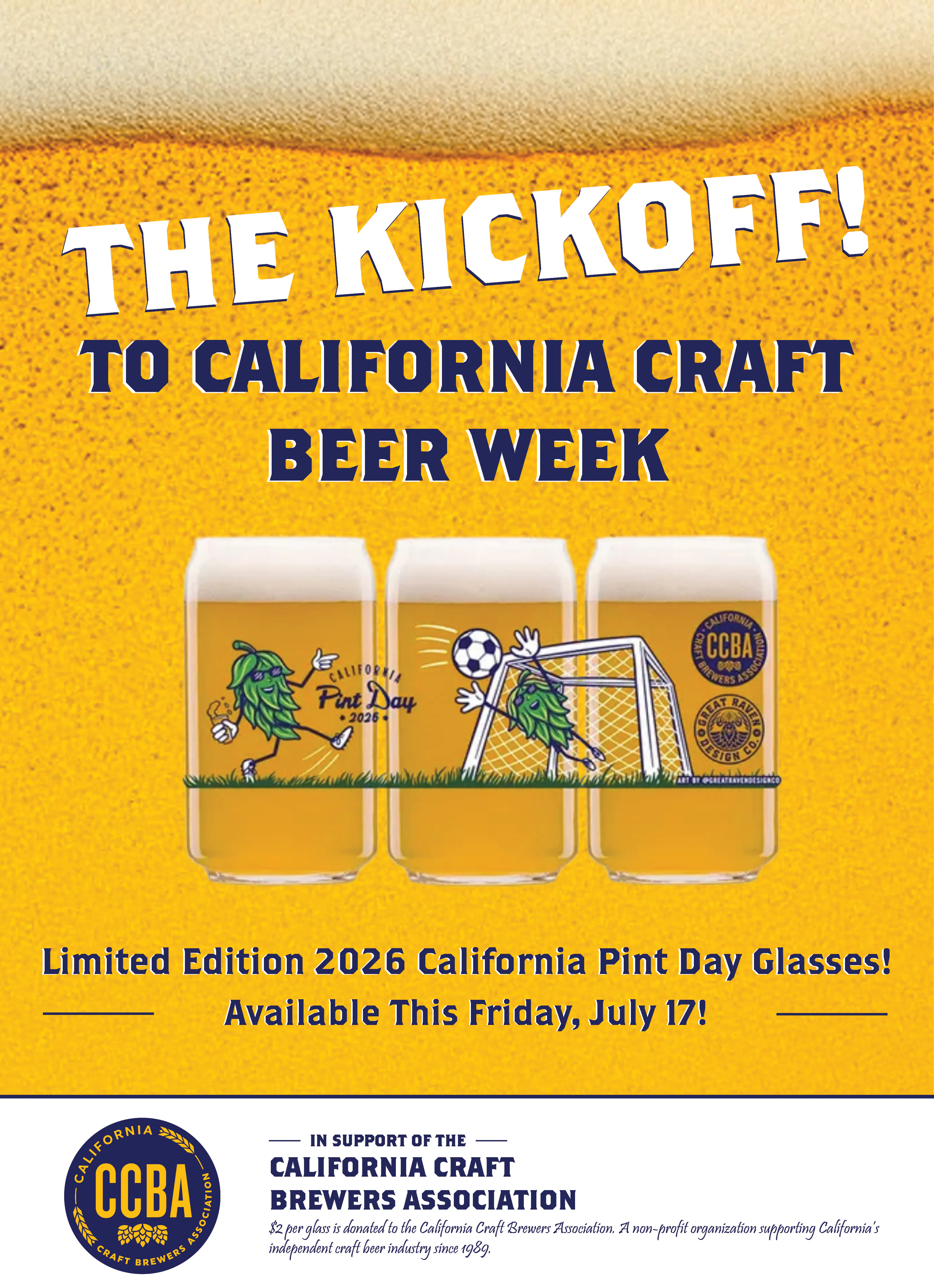 California Pint Day - Taproom Flyer
