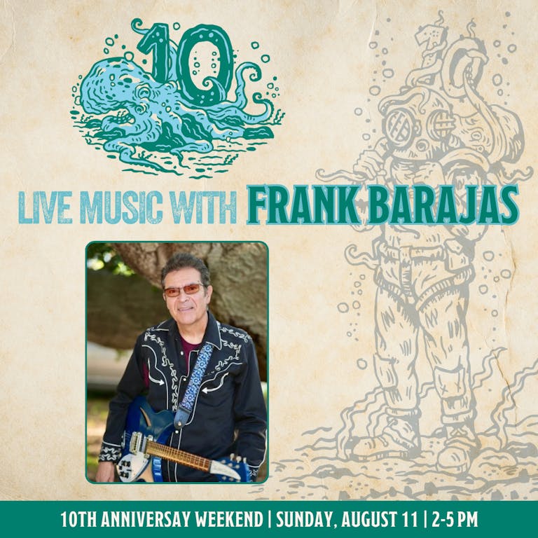 Anniversary Weekend | Live Music with Frank Barajas
