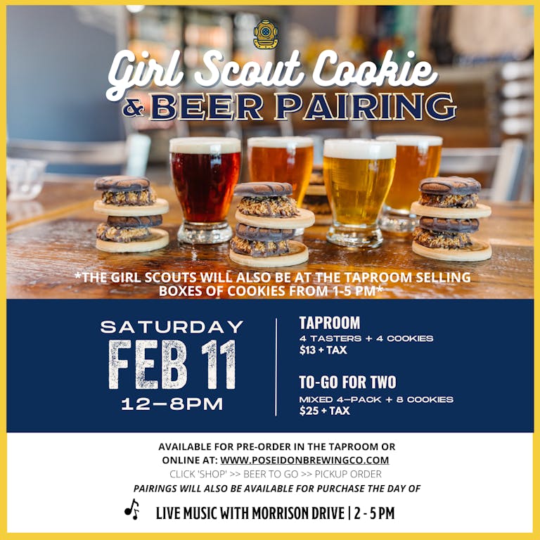 Girl Scout Cookie and Beer Pairing