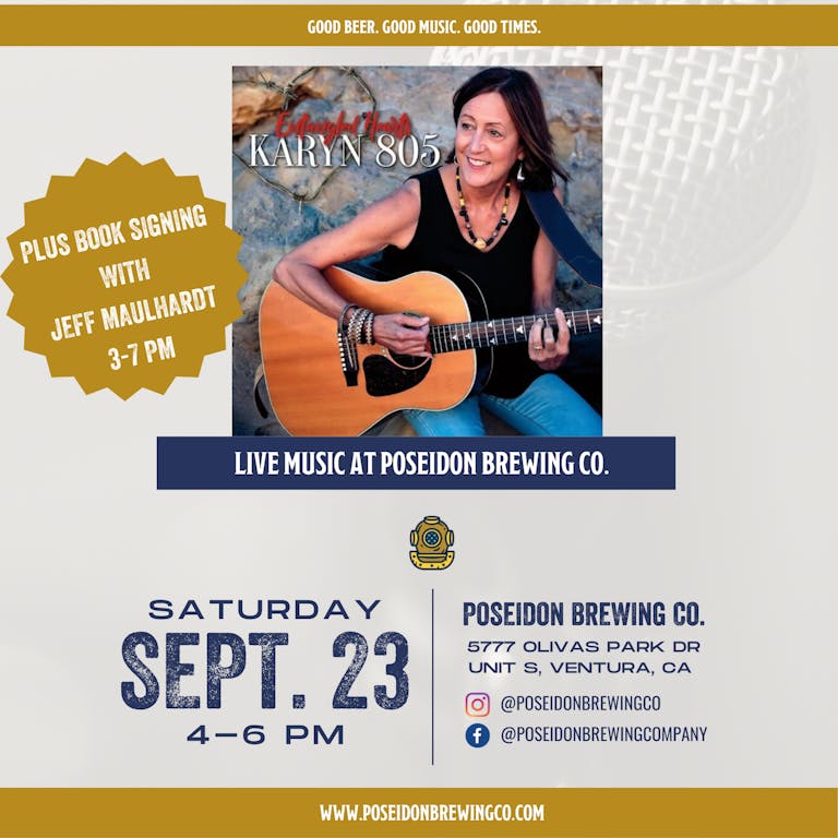 Live Music with Karyn 805 + Jeff Maulhardt Book Signing