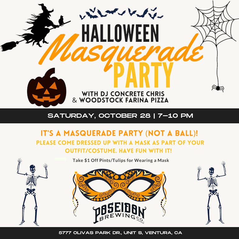 Halloween Masquerade Party