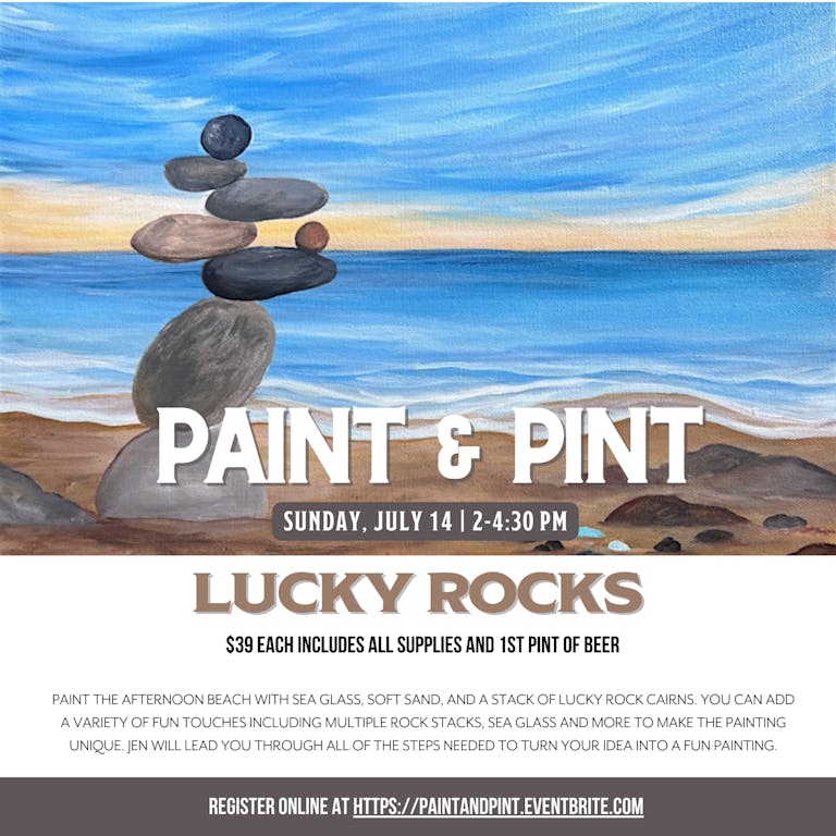 Lucky Rocks Paint & Pint