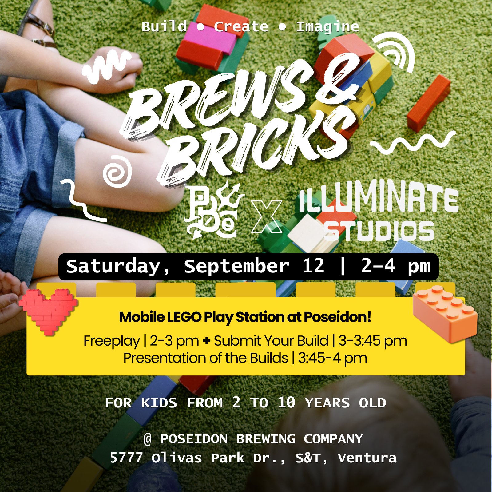 Brews and Bricks: Mobile Lego Play Station