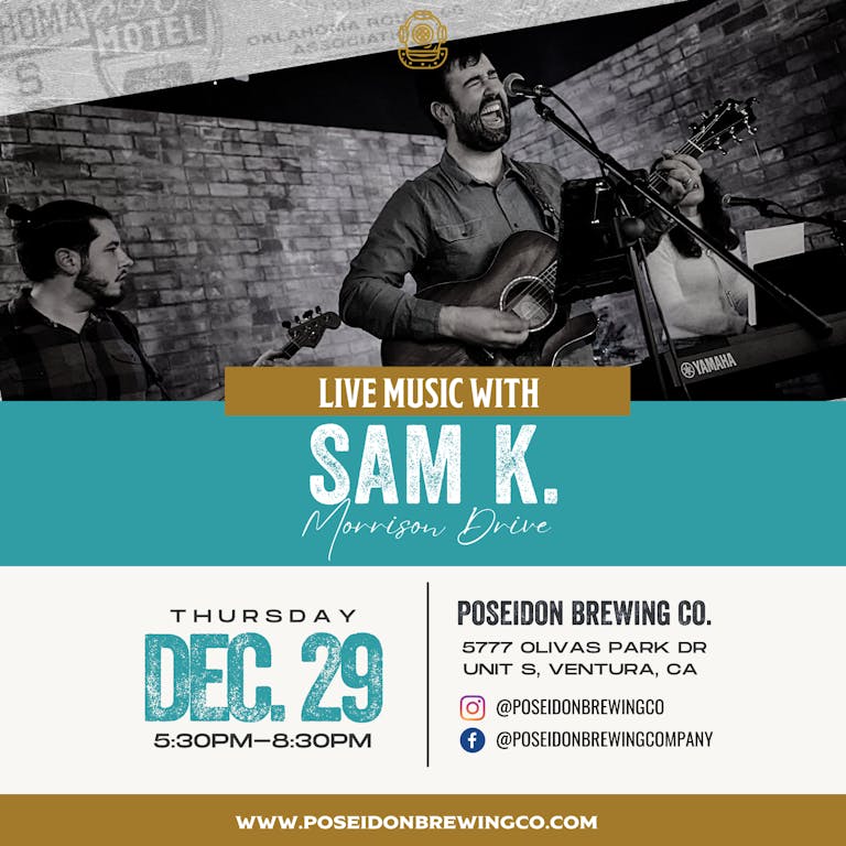 Live Music with Sam K. of Morrison Drive