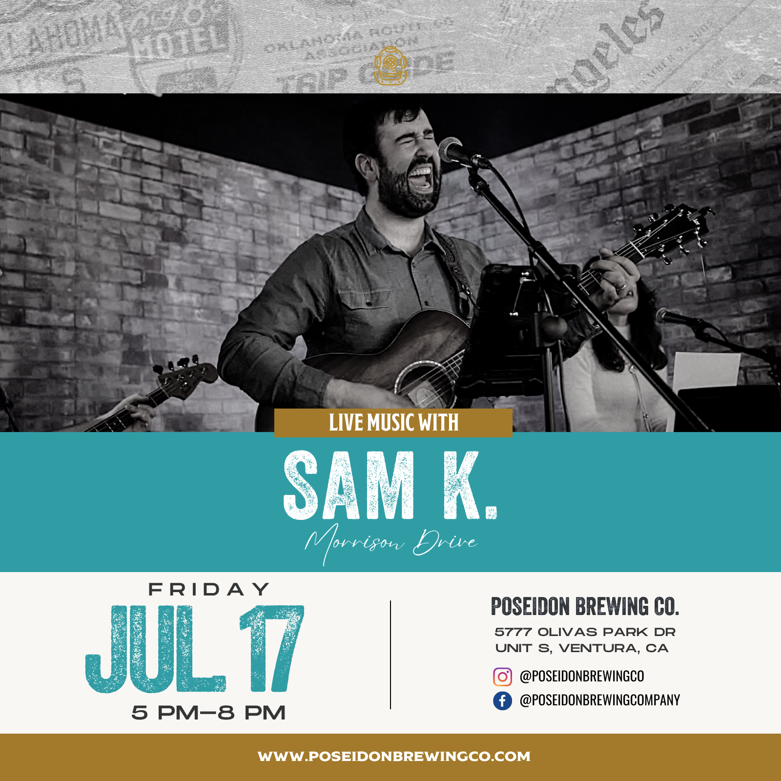 Live Music with Sam K. of Morrison Drive