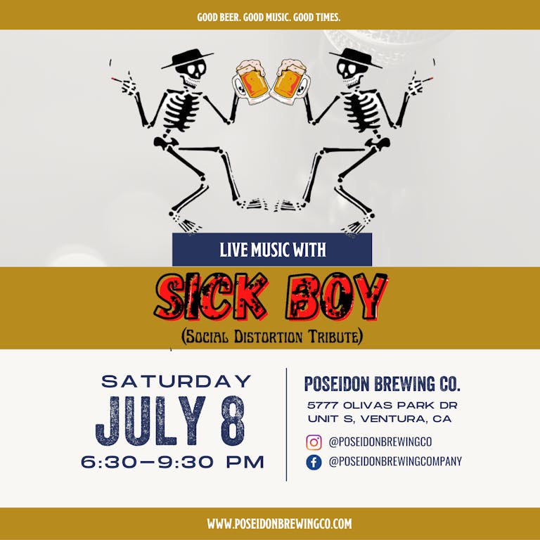 Live Music w/ Sick Boy – Social D Tribute