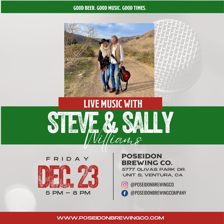 Live Music with Steve and Sally Williams