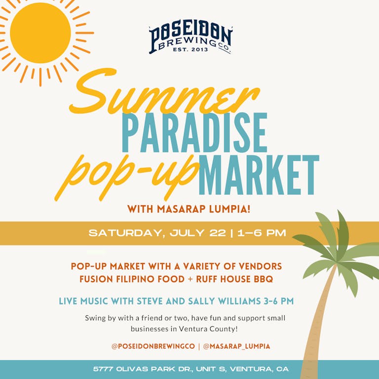 Summer Paradise Pop-Up Market