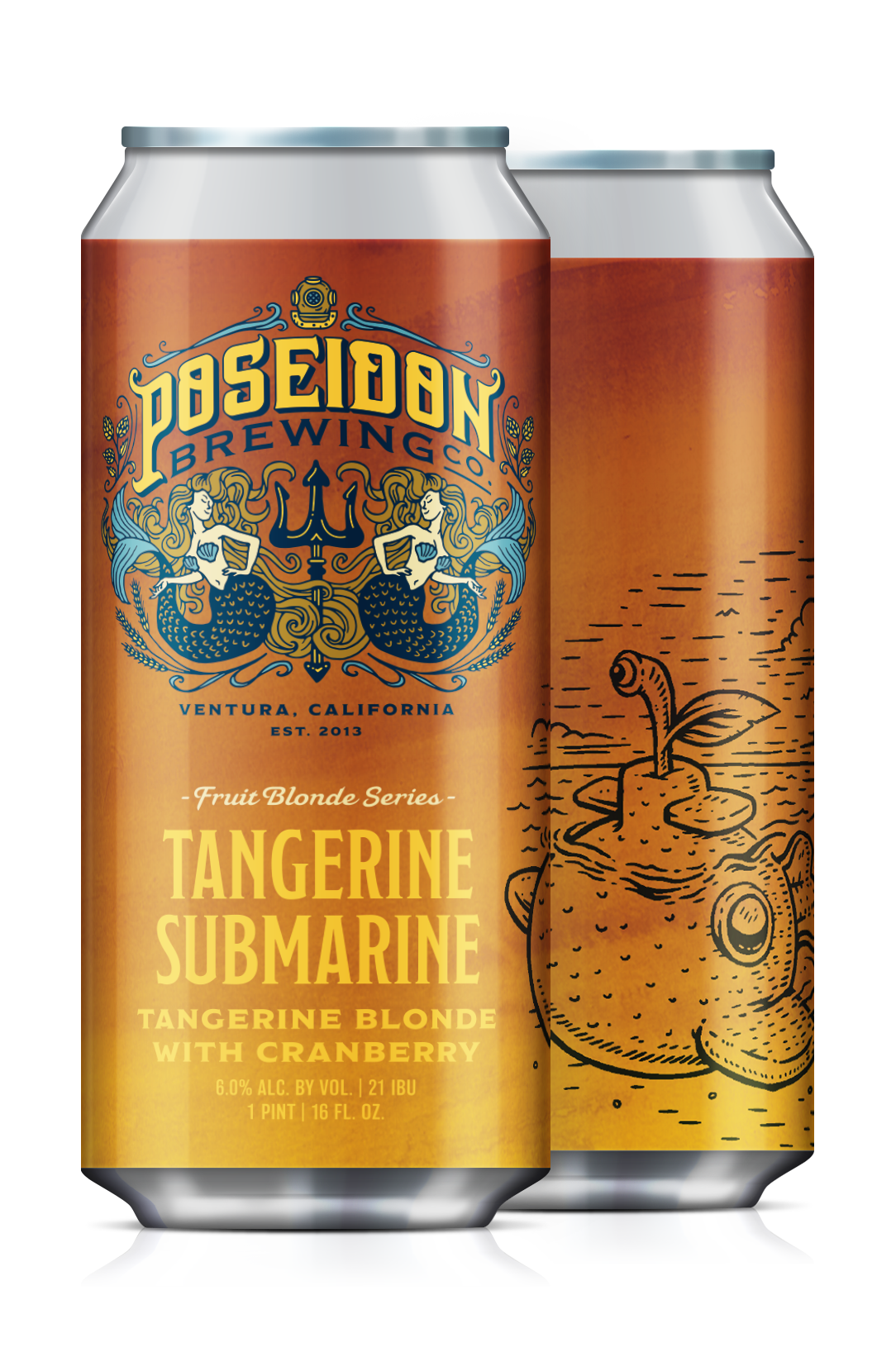 Image or graphic for Tangerine Submarine Blonde w/ Cranberry