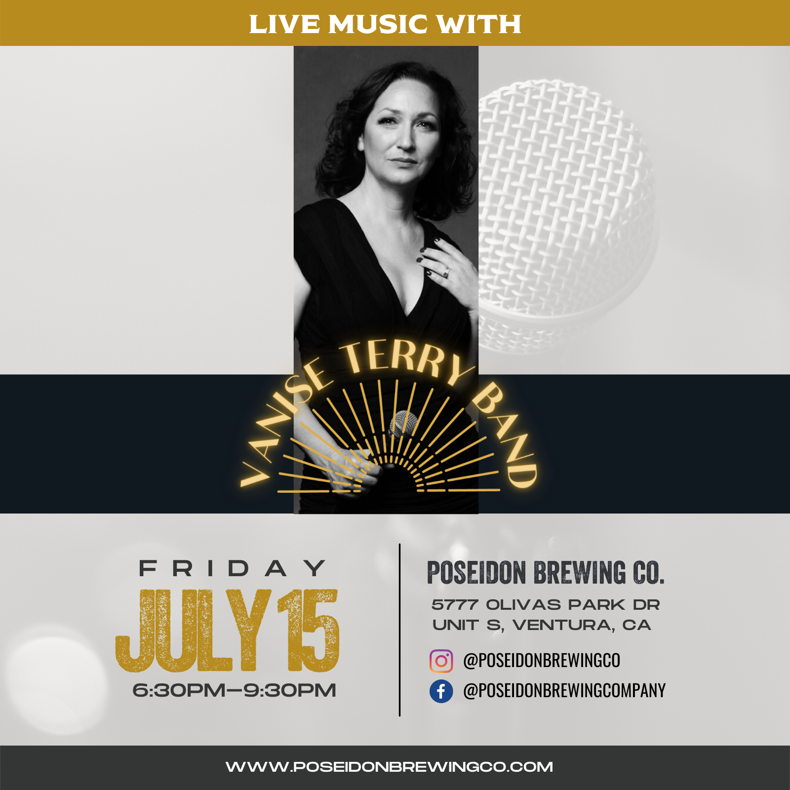 Live Music with the Vanise Terry Band