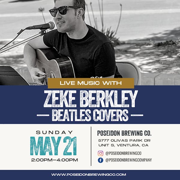 Live Music with Zeke Berkley (Beatles Covers)