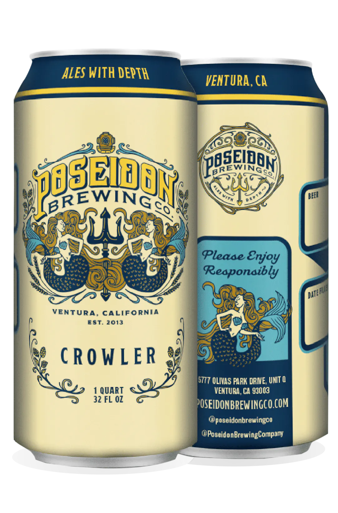CCBA Brewers Collaboration IPA | Poseidon Brewing Co.