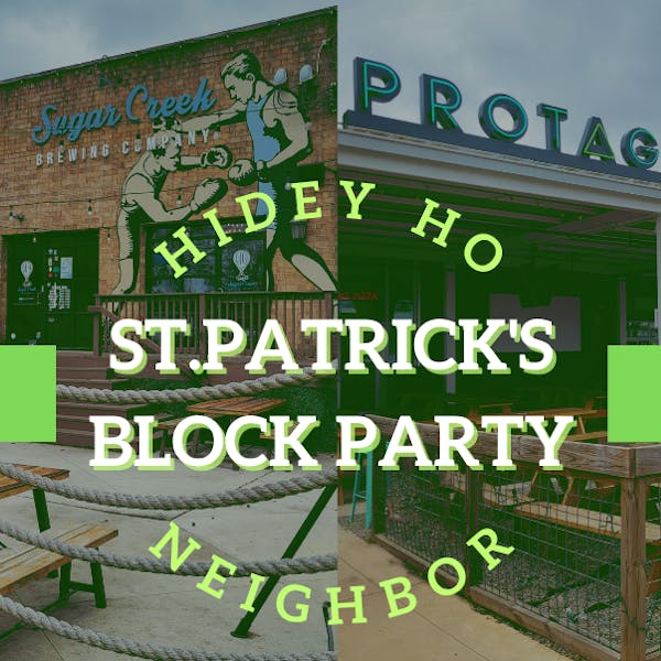 St. Patrick’s Day Block Party w/ Sugar Creek