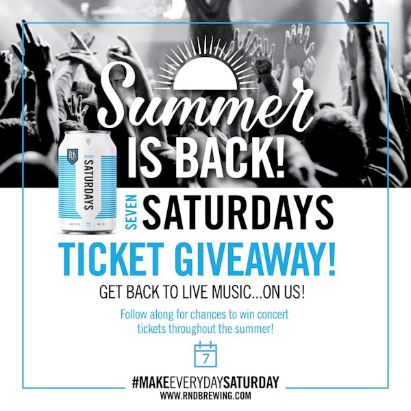 Seven Saturdays Summer is Back Ticket Giveaway