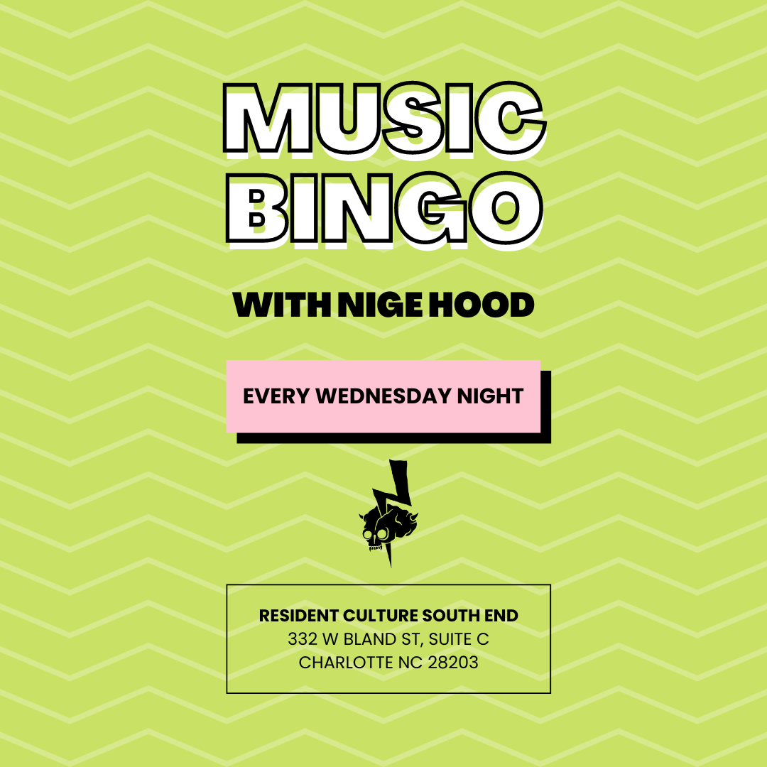 Music Bingo with Nige Hood