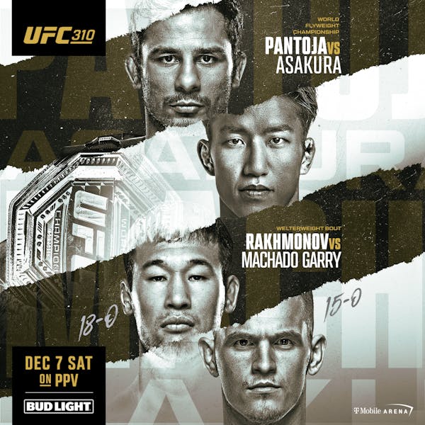 UFC 310: PANTOJA vs ASAKURA