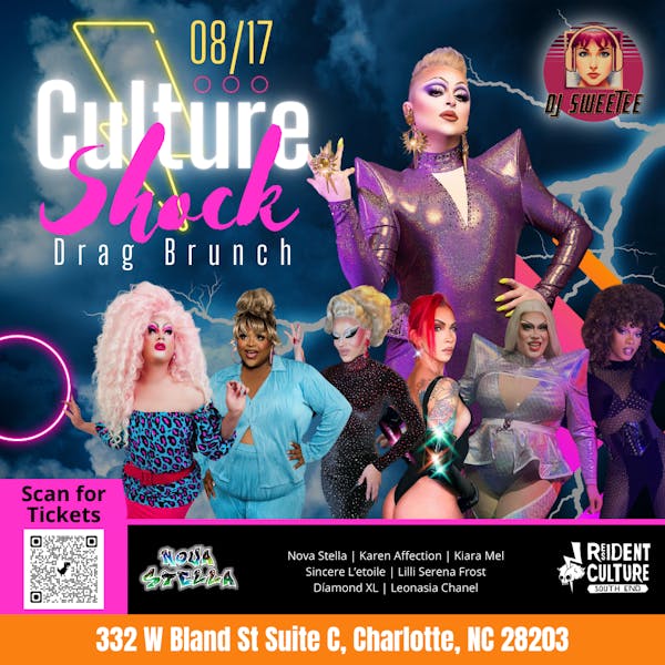 Culture Shock Drag Brunch – CLT Pride Bash