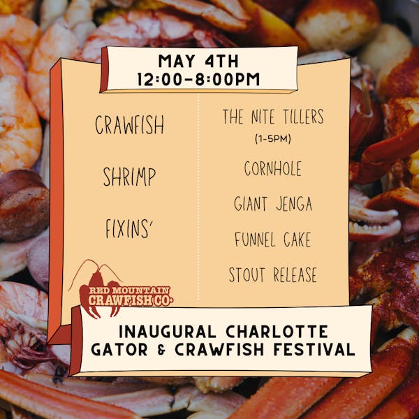 Inaugural Charlotte Crawfish Boil