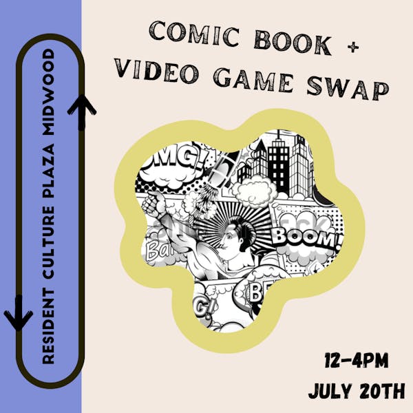 COMIC BOOK + VIDEO GAME SWAP