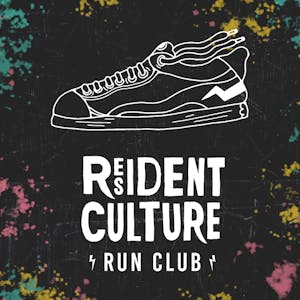resident culture run club graphic