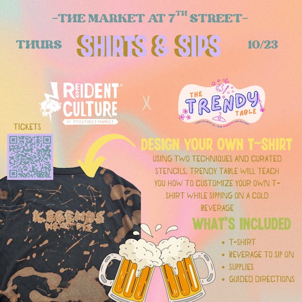Sips & Shirts 10/23