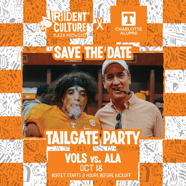 VOLS vs ALA: TAILGATE + WATCH PARTY