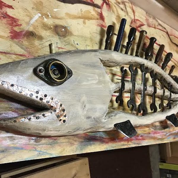 Jon Strom Fish Sculpture