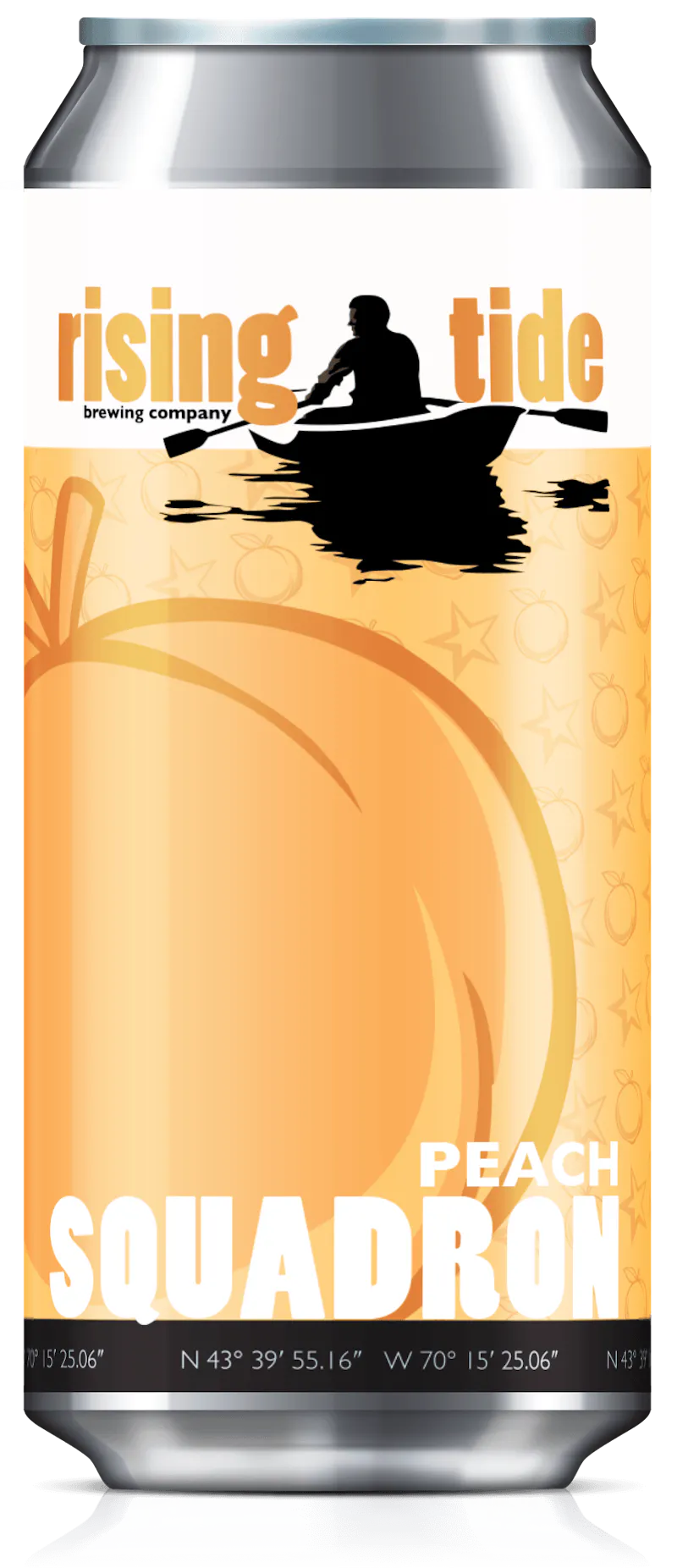 Peach Squadron by Rising Tide Brewing Co