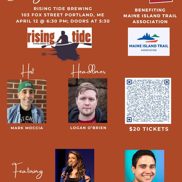 Charity Comedy Night to benefit The Maine Island Trail Association!