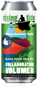 Rising Tide Brewing Company's Black IPA brewed as a part of the Maine Brewers' Guild Collaboration Volume II beer.