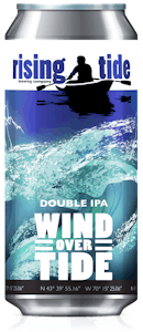 Rising Tide Brewing Company Double IPA Wind Over Tide Digital Can rendering