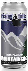 Digital Mock Up of Rising Tide Brewing Company's Mountainside 16oz can.