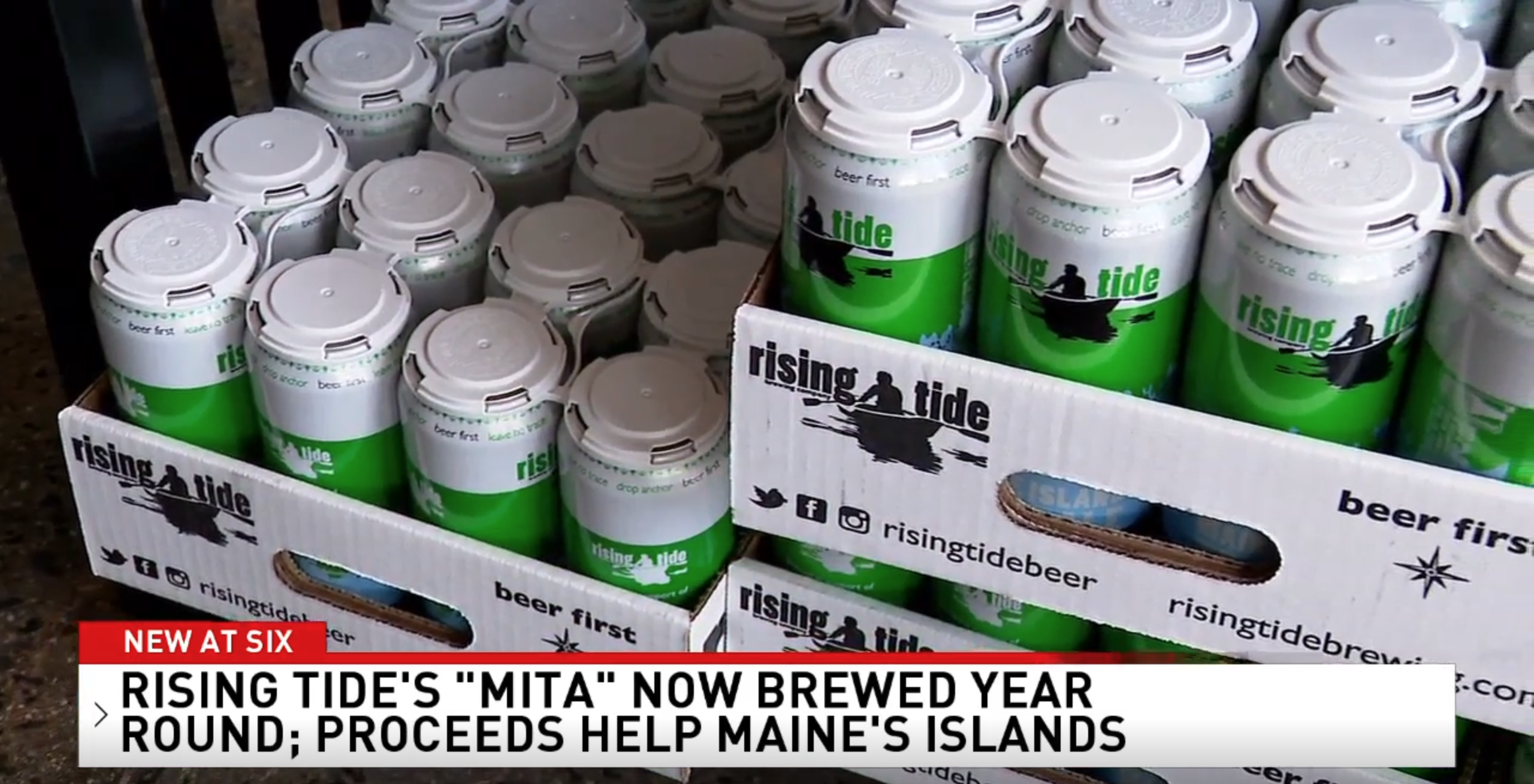 Rising Tide to make seasonal beer year-round for good cause