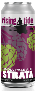 Digital Mock Up of Rising Tide Brewing Company's Strata 16oz can.