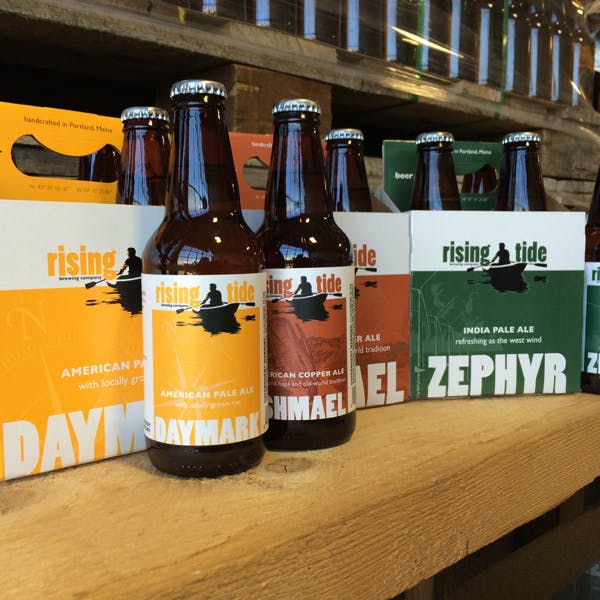 Rising Tide Beer Four Pack 12oz Bottles Rising Tide Beer Four Pack 12oz Bottles