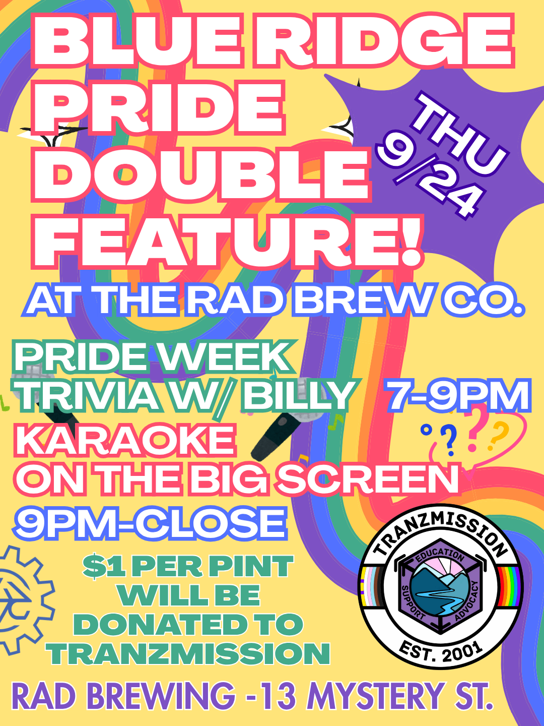 Pride Week Trivia + Karaoke Extravaganza