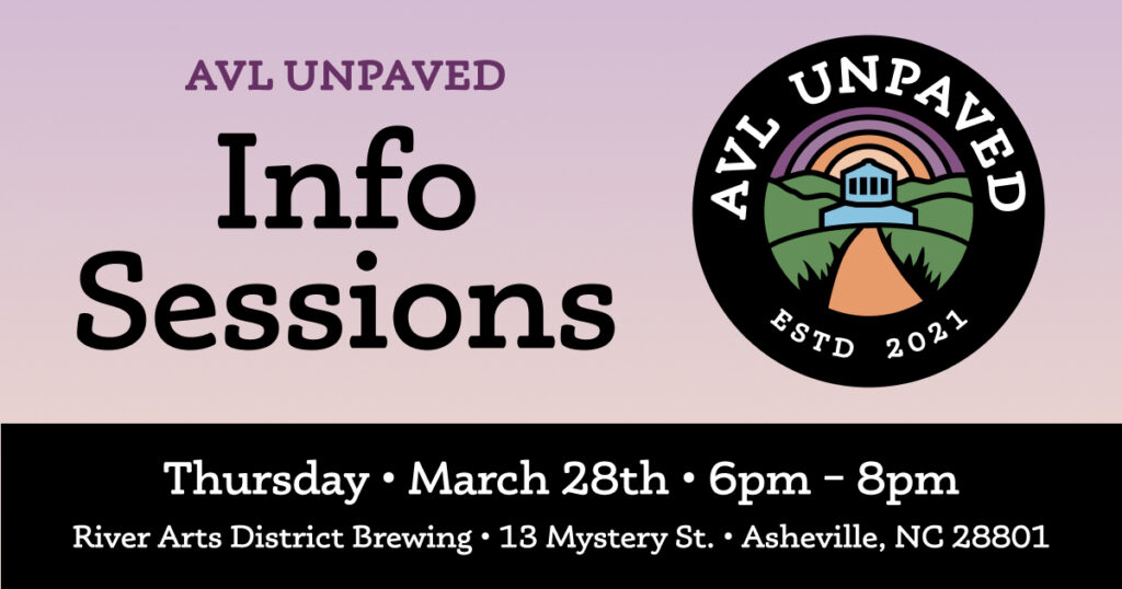 AVL Unpaved Info Session